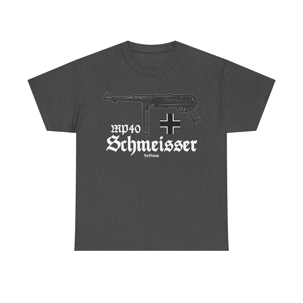 Thumbnail: MP40 T-Shirt WWII German Rifle Version 1