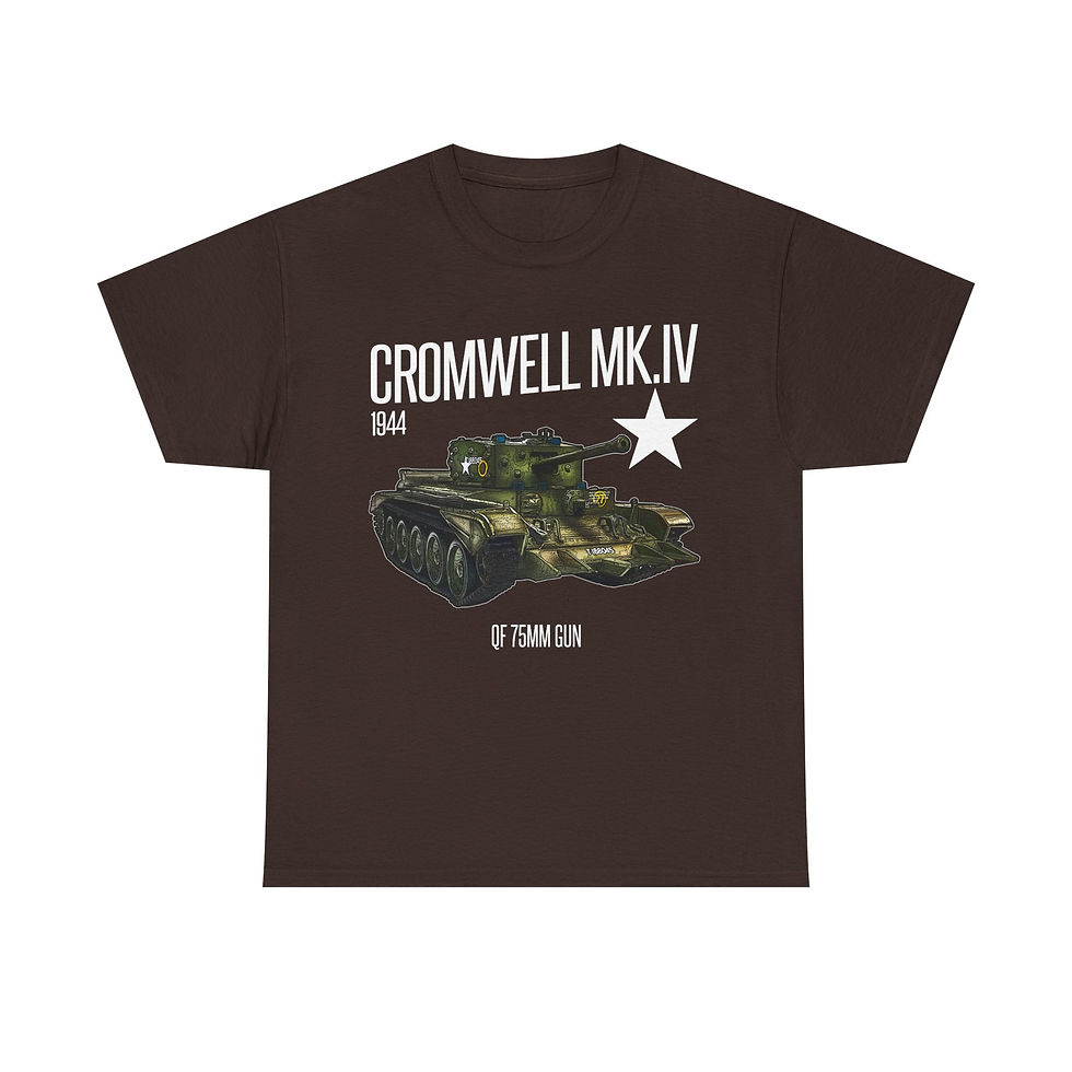 Thumbnail: Cromwell Mk. IV T-Shirt WWII British Army Tank