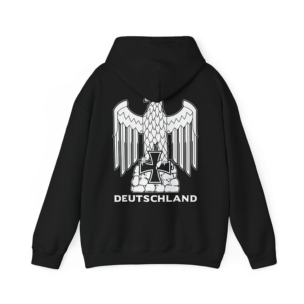 Thumbnail: Deutschland Eagle Hoodie Double Sided Exclusive