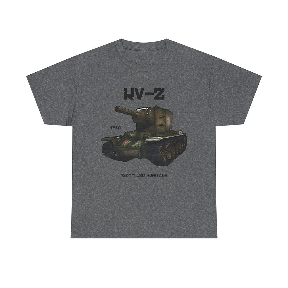 Thumbnail: KV-2 T-Shirt WWII Soviet Army Tank