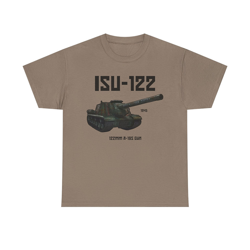 Thumbnail: ISU-122 T-Shirt WWII Soviet Army Tank
