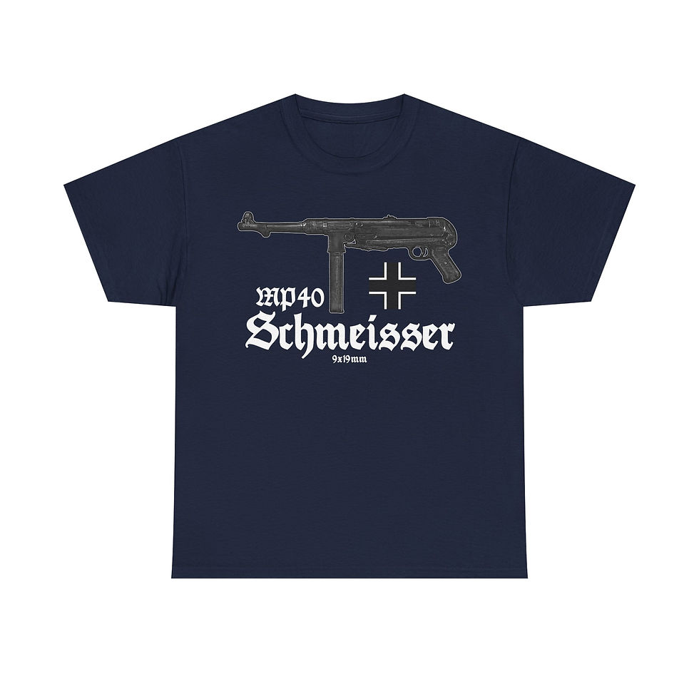 Thumbnail: MP40 T-Shirt WWII German Rifle Version 1