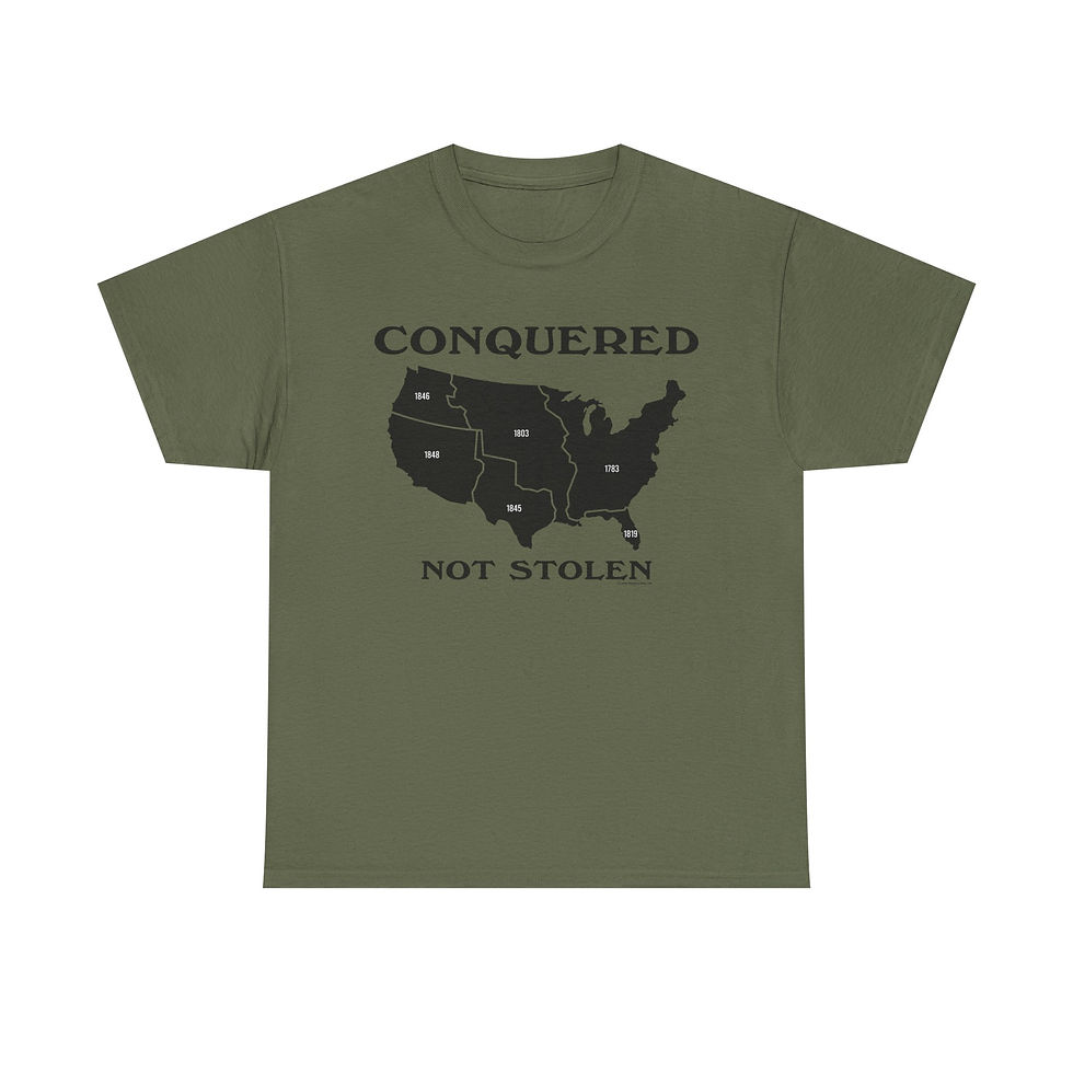 Thumbnail: Conquered Not Stolen T-Shirt America