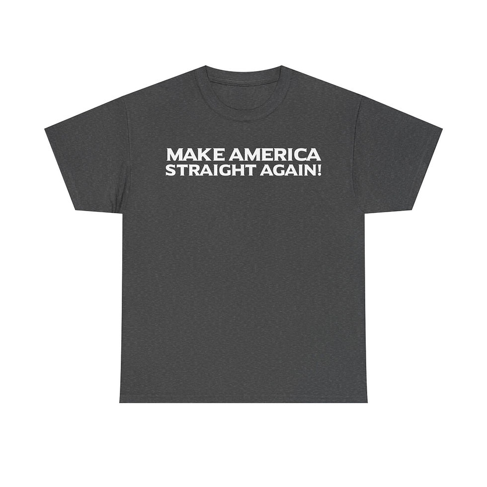 Thumbnail: Make America Straight Again T-Shirt Patriotic