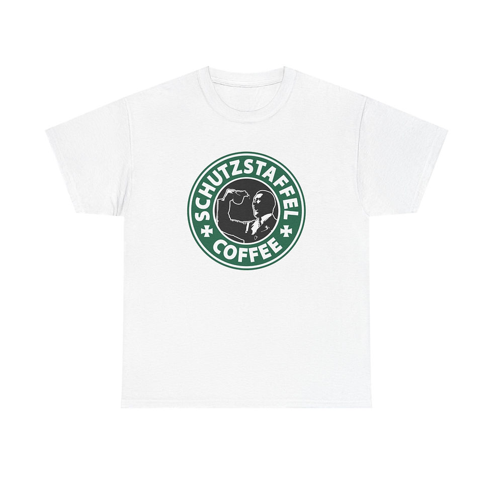 Thumbnail: Coffee Parody T-Shirt WWII German Funny Gift
