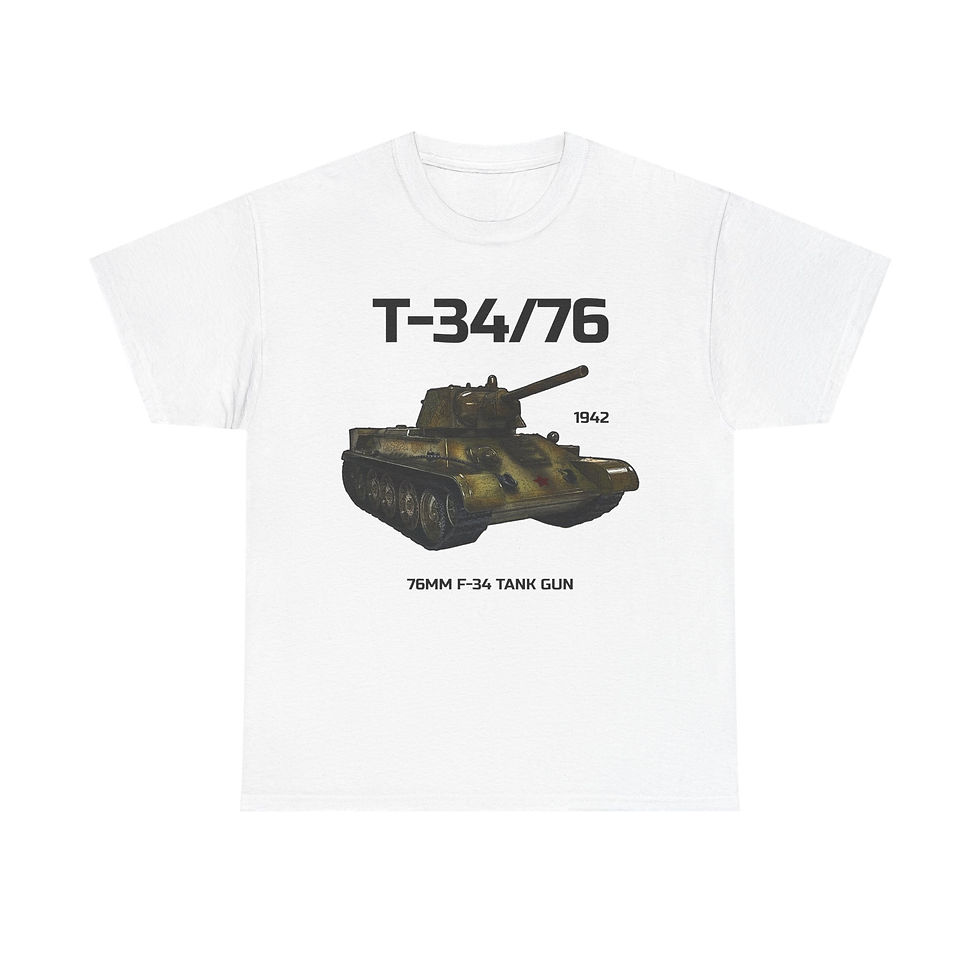 Thumbnail: T-34/76 T-Shirt WWII Soviet Army Tank