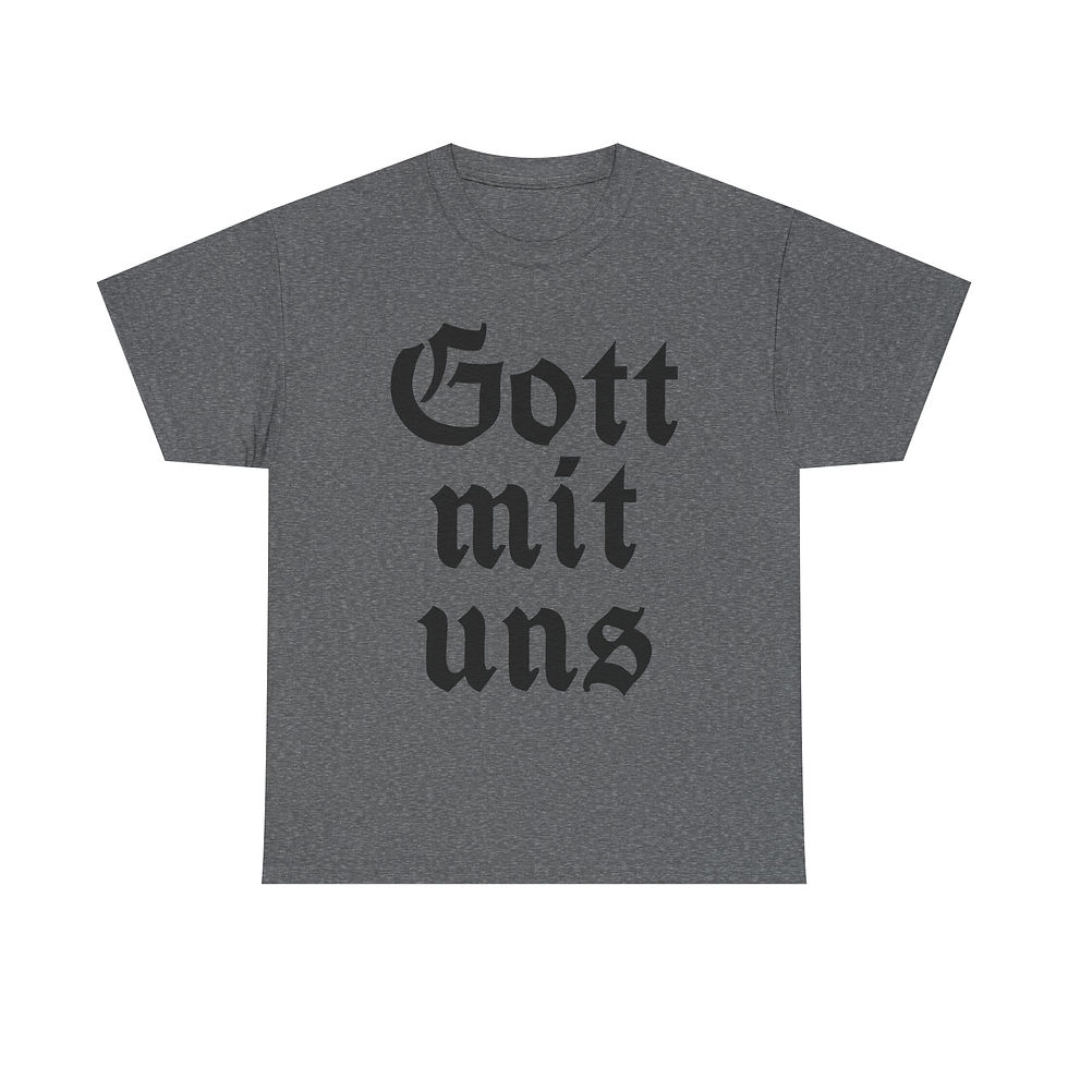 Thumbnail: Gott mit Uns T-Shirt German God With us Version 1