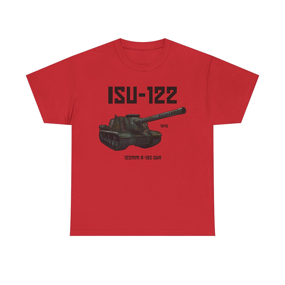 Thumbnail: ISU-122 T-Shirt WWII Soviet Army Tank