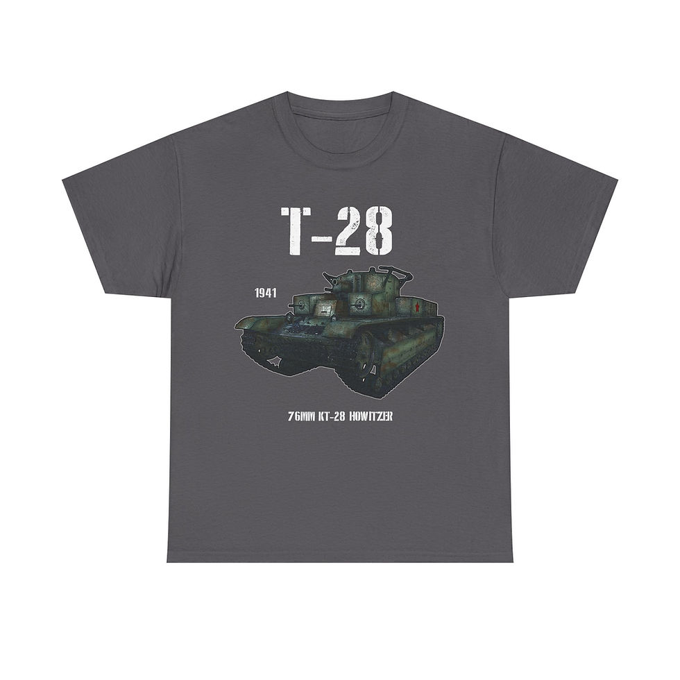 Thumbnail: T-28 T-Shirt WWII Soviet Army Tank