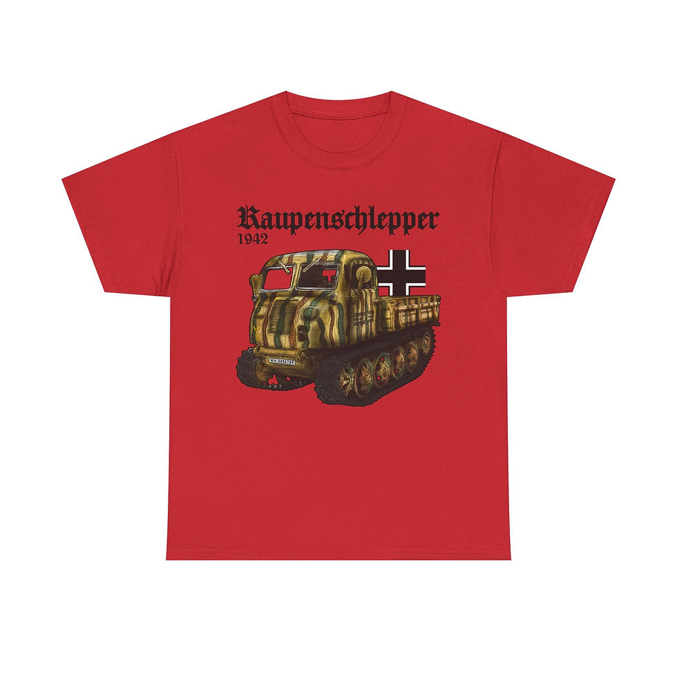 Thumbnail: Raupenschlepper ost T-Shirt WWII German Armored Vehicle
