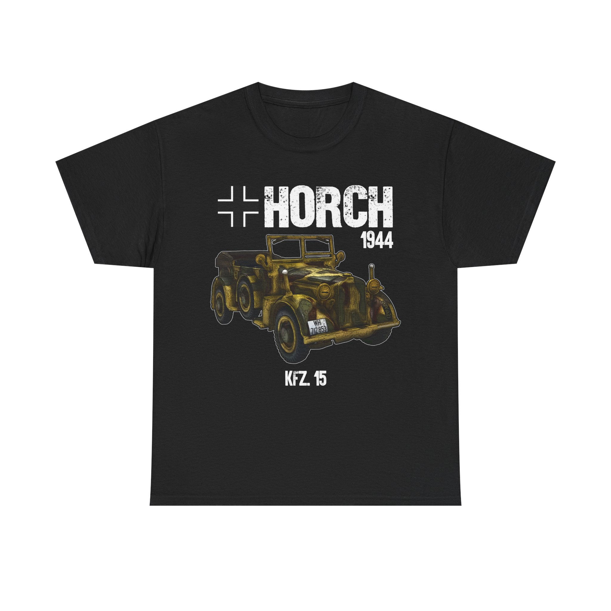 Horch Kfz 15 T-Shirt WWII German Personnel Car Version 2