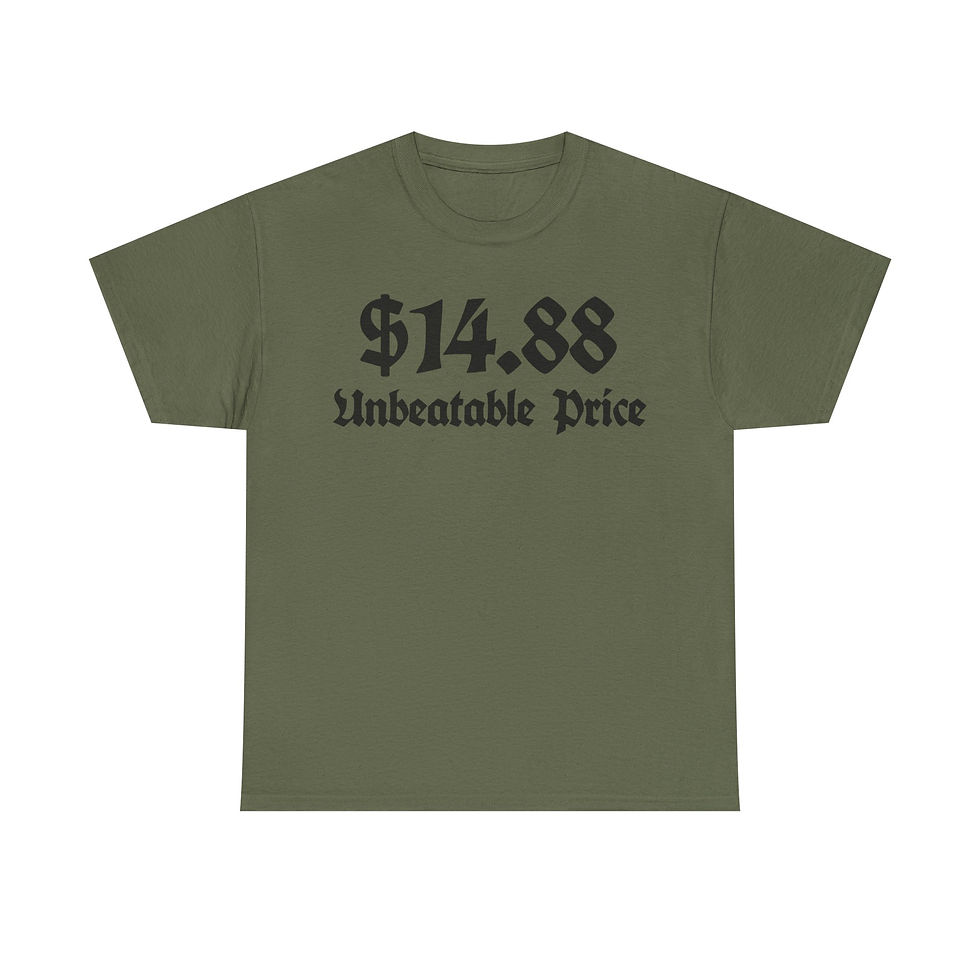 Thumbnail: Unbeatable Price T-Shirt WWII German Gift 