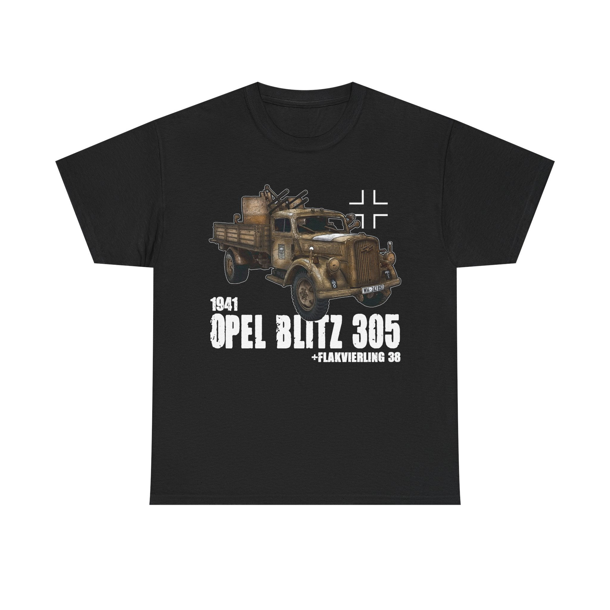 Opel Blitz 305 T-Shirt WWII German Personnel Truck Version 2