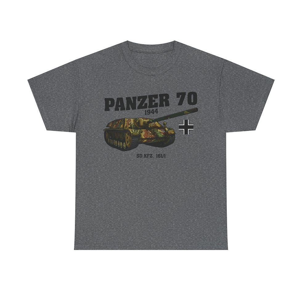 Thumbnail: Panzer IV 70 T-Shirt WWII German Version 1