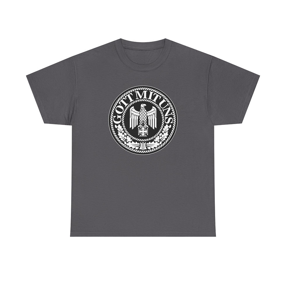 Thumbnail: Gott Mit Uns T-Shirt German God with Us Version 2