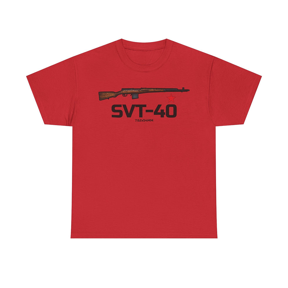 Thumbnail: SVT-40 T-Shirt WWII Soviet Sniper Rifle