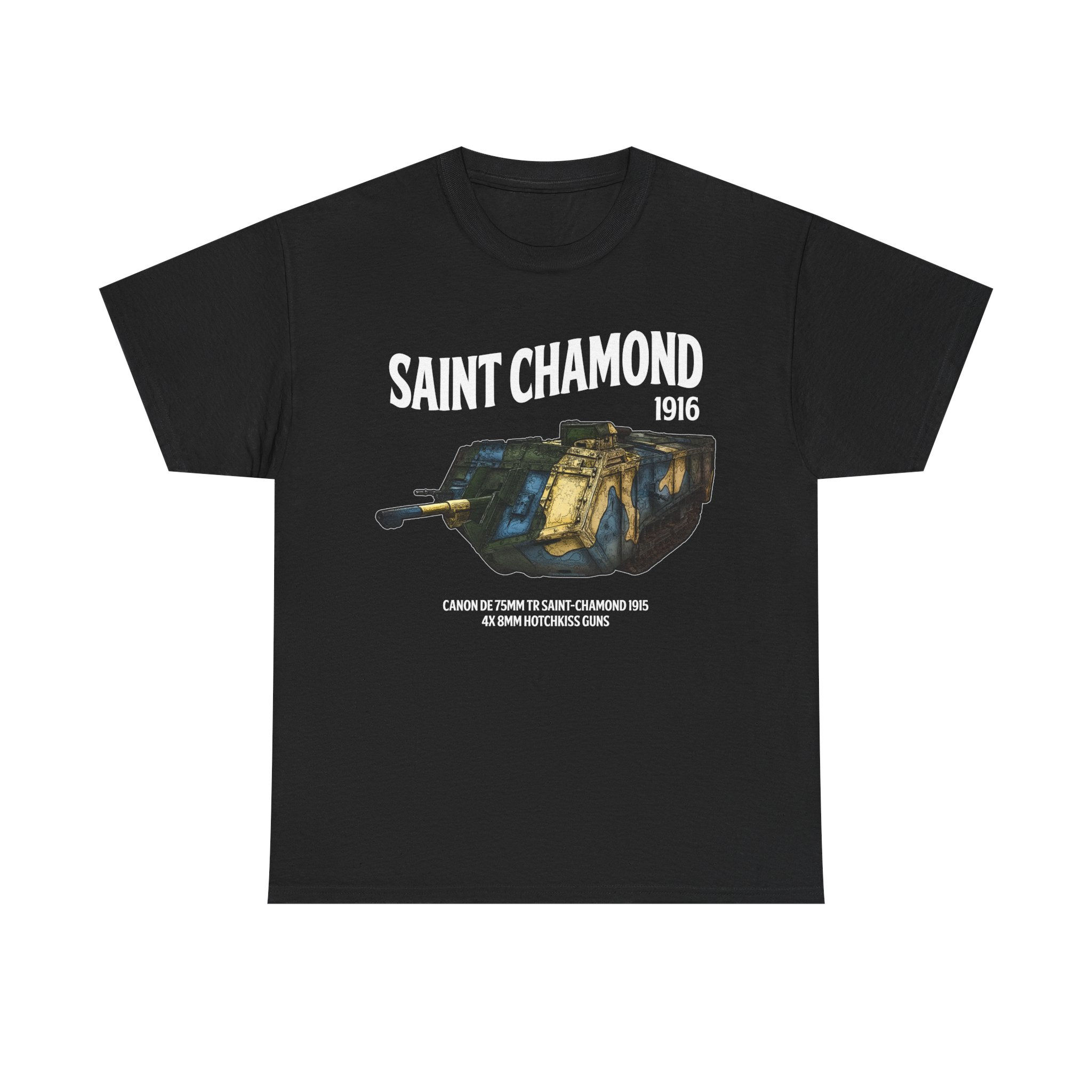 Saint Chamond T-Shirt WWI French Tank Version 1