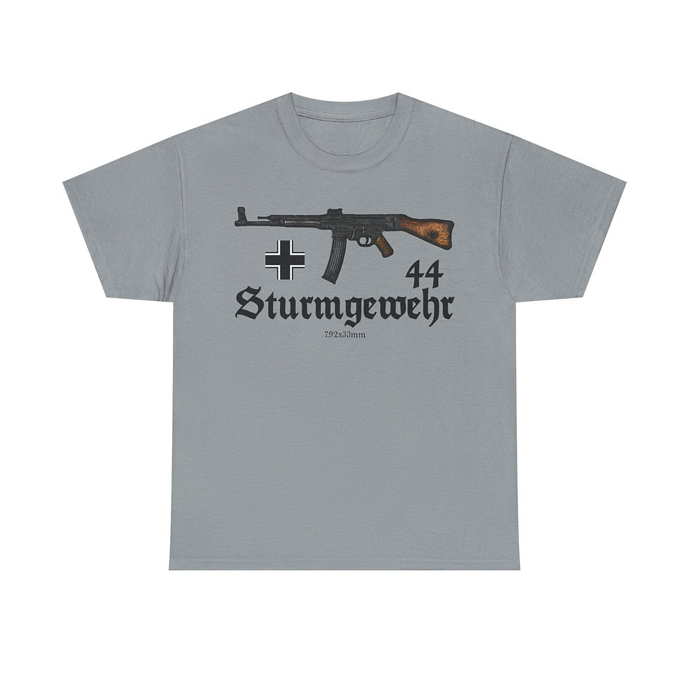 Thumbnail: STG44 T-Shirt Sturmgewehr WWII German Rifle Version 1