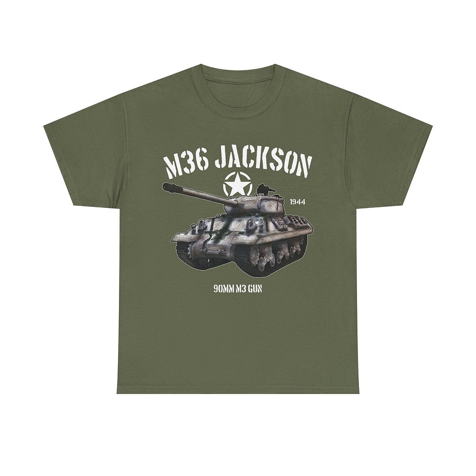 Thumbnail: M36 Jackson T-Shirt WWII US Army Tank
