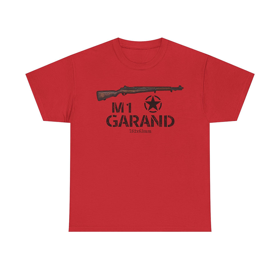 Thumbnail: M1 Garand T-Shirt WWII US Rifle Gun