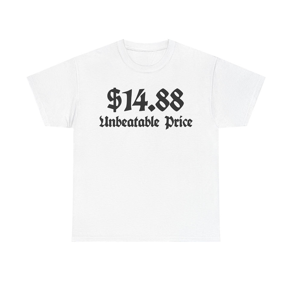 Thumbnail: Unbeatable Price T-Shirt WWII German Gift 