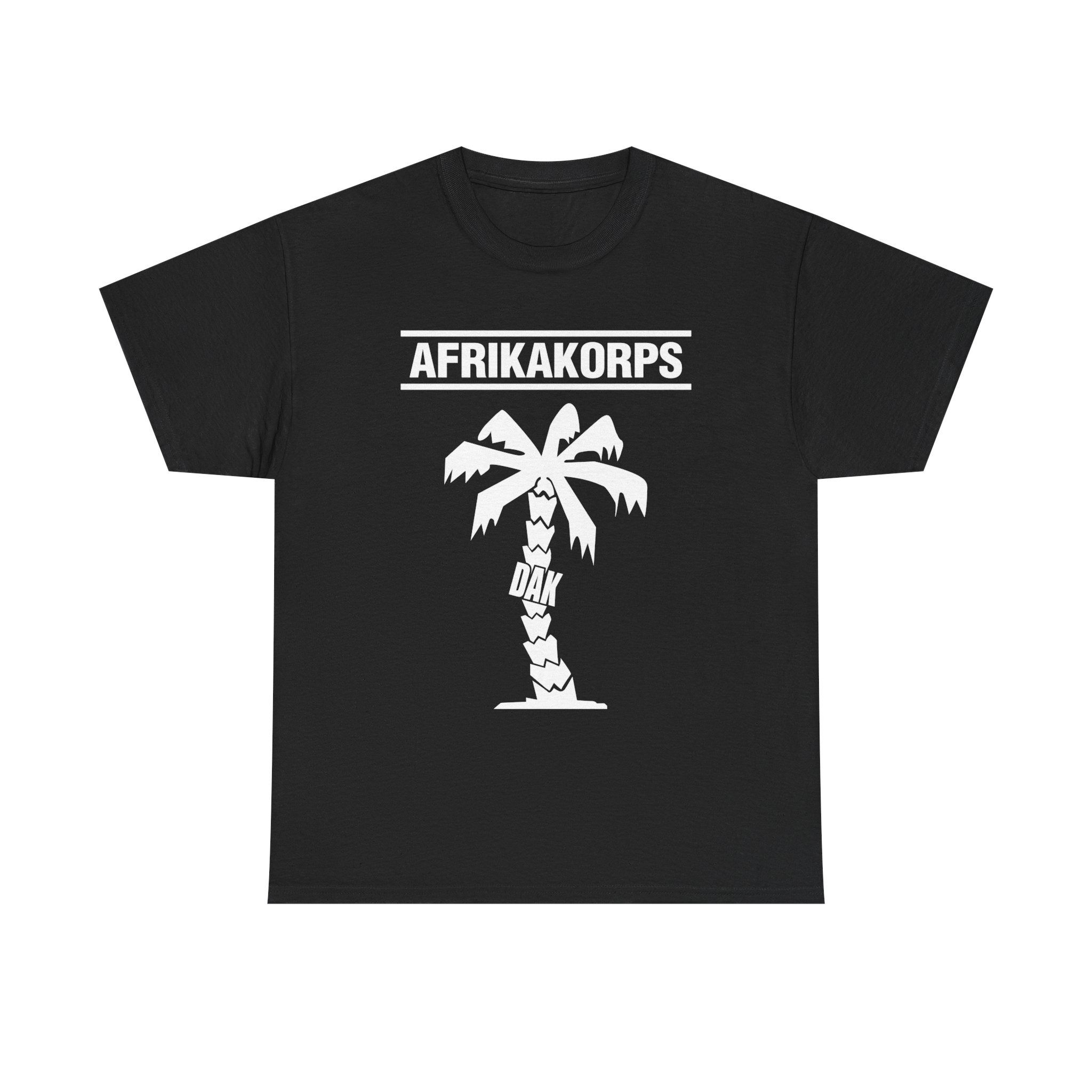 DAK Palm Tree T-Shirt WWII German Army Afrikakorps Version 2