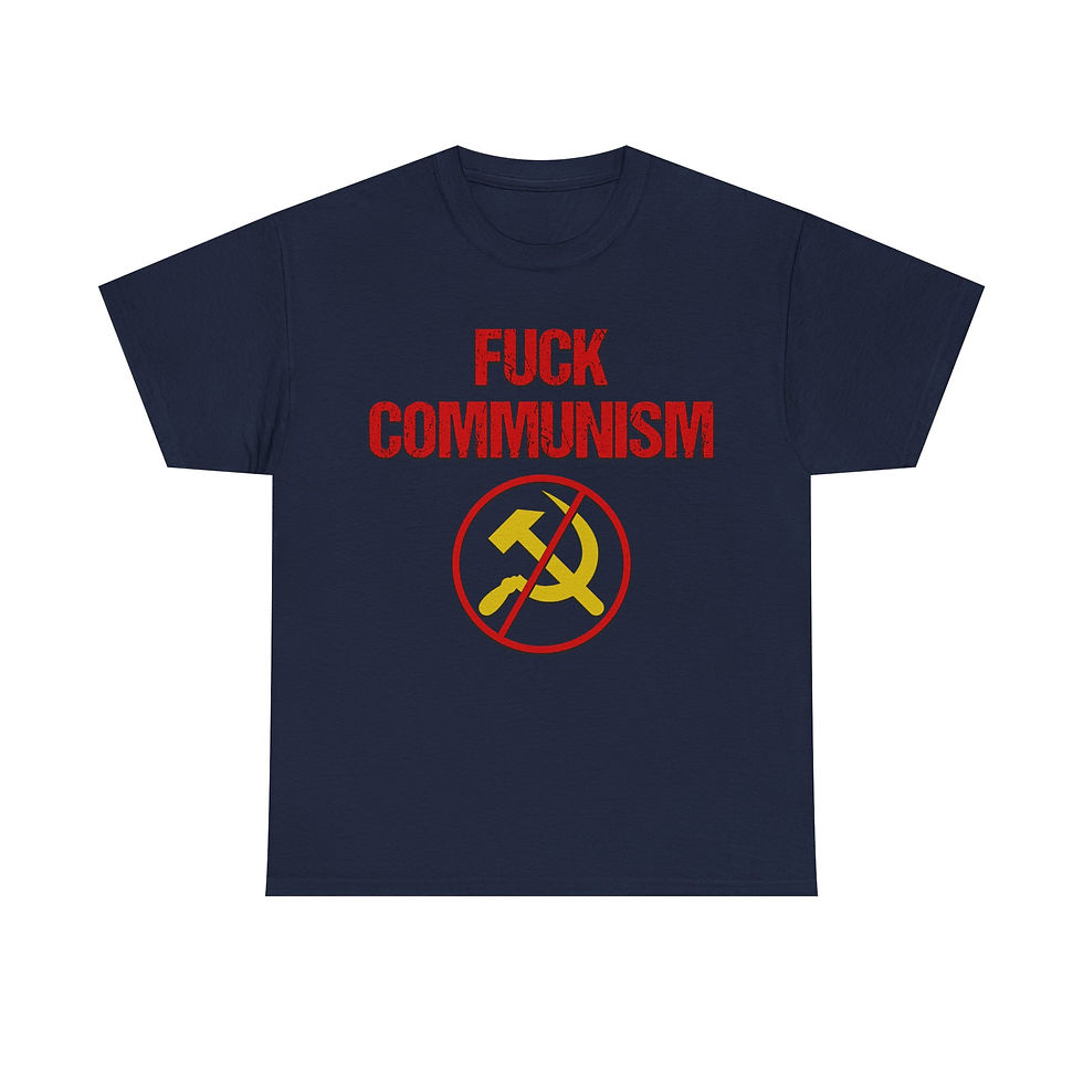 Thumbnail: F*ck Communism T-Shirt Patriot Funny Gift