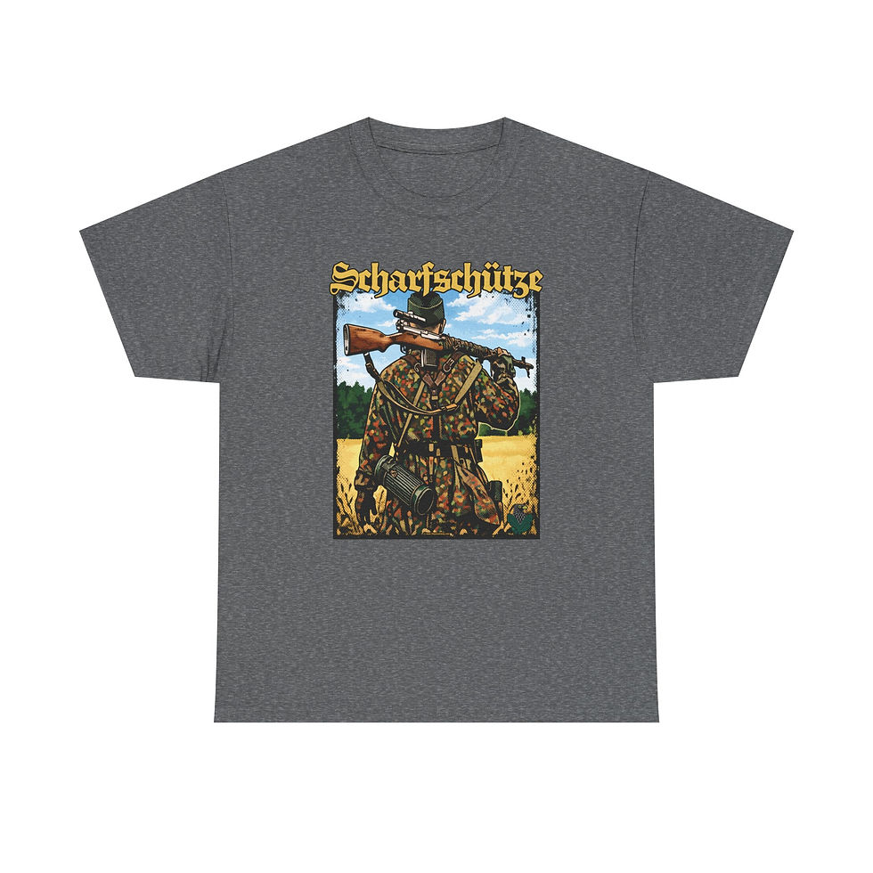 Thumbnail: Scharfschutze Sniper T-Shirt WWII German
