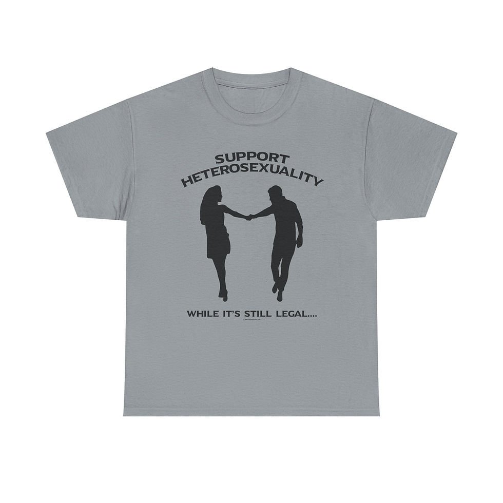 Thumbnail: Support Heterosexuality T-Shirt Straight Pride