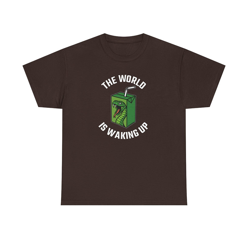 Thumbnail: The World is Waking Up T-Shirt Funny Gift
