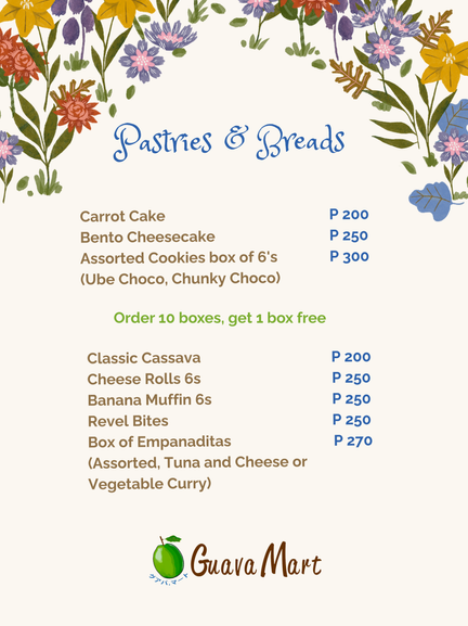 Pastries & Breads at Guava Mart