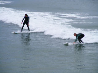 Surfing summer.