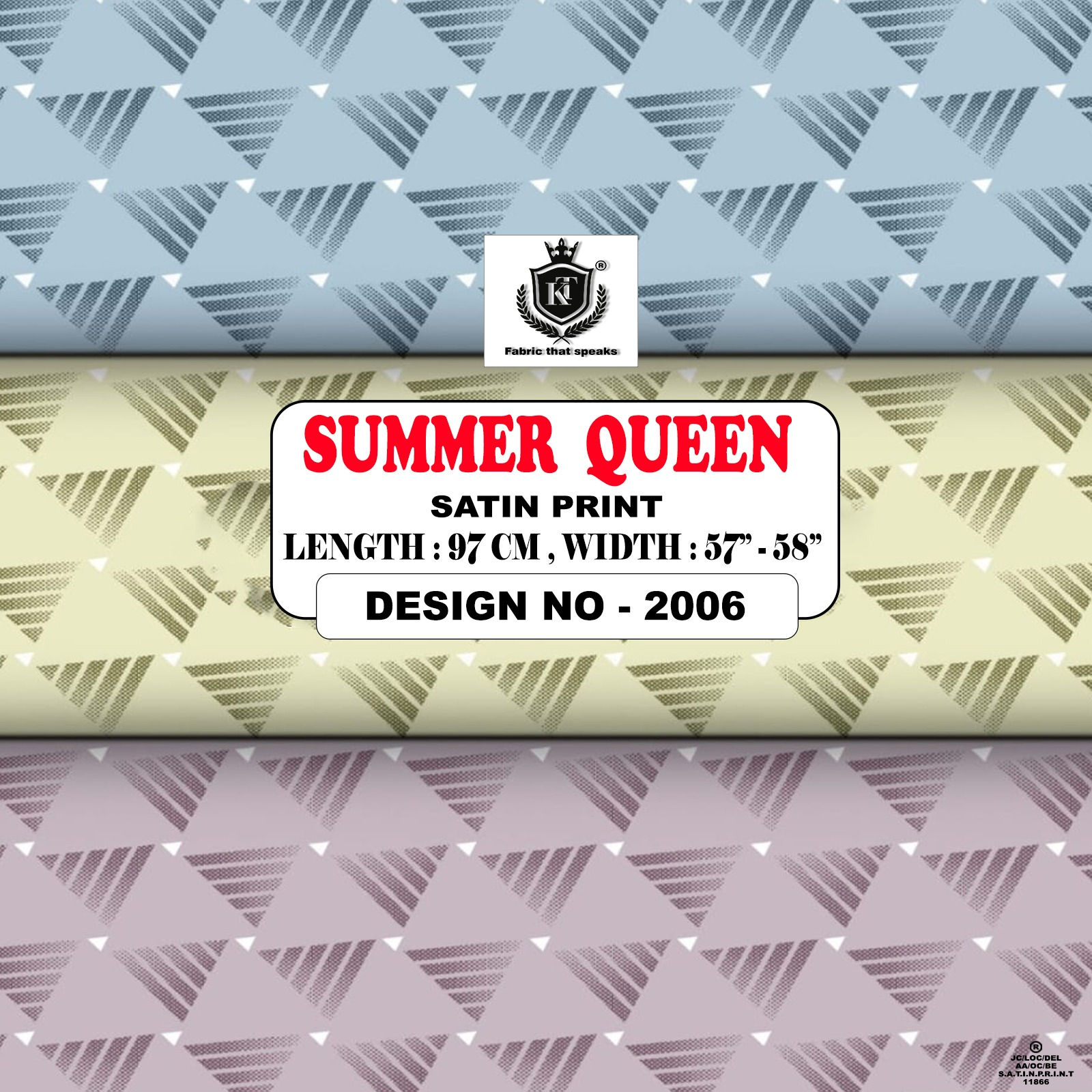 SUMMER QUEEN - 2006 (SATIN PRINT)