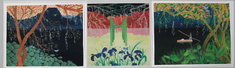 Triptyque du torii normand, 2020