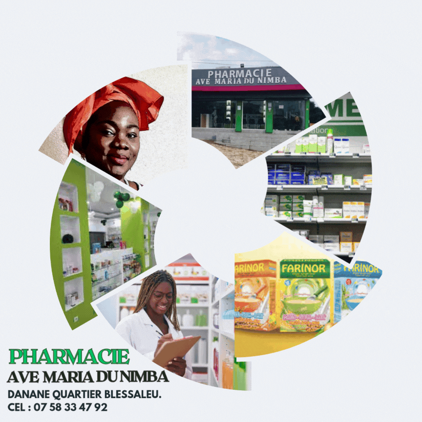 pharmacie Ave Maria du Nimba, Mairie de Danané.gif