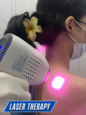 High intensity laser therapy for pain relief and tissue healing