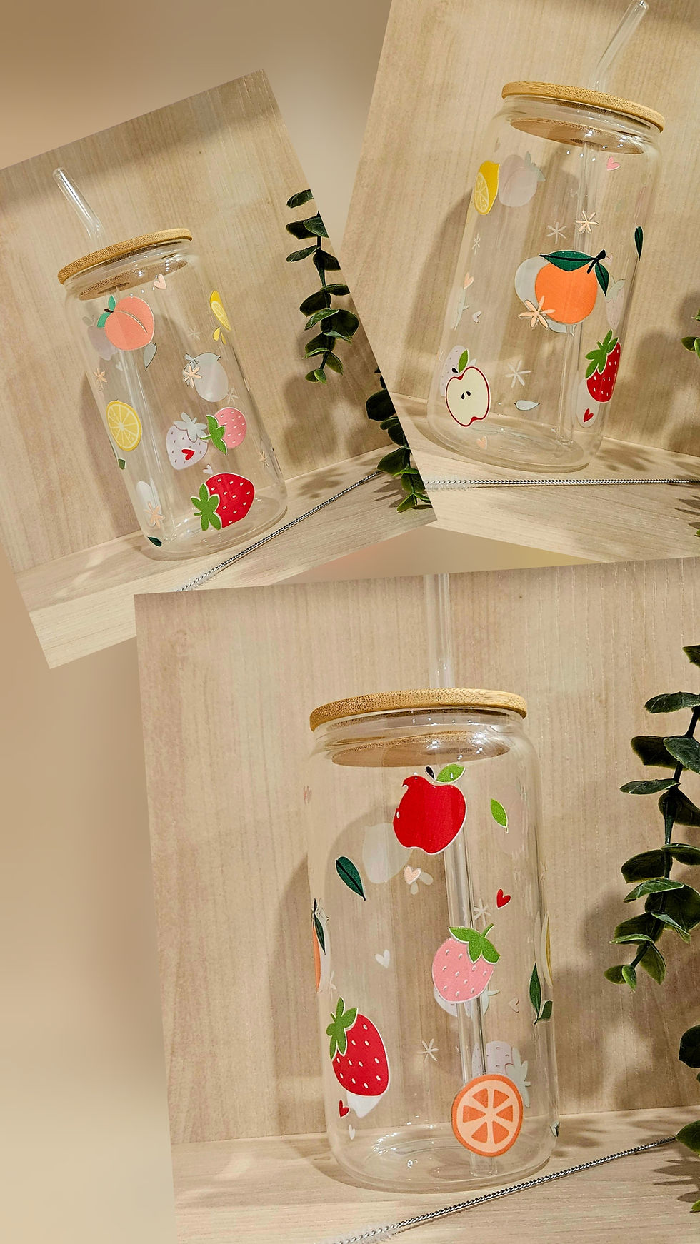 Miniature :  Gobelet en verre clair