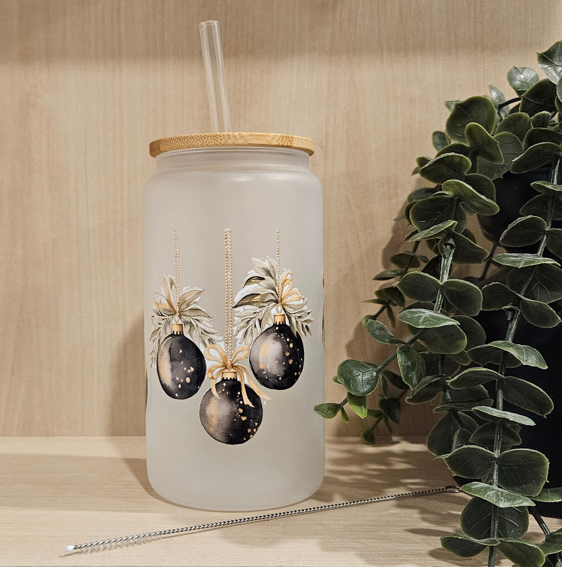  Gobelet en verre givré 