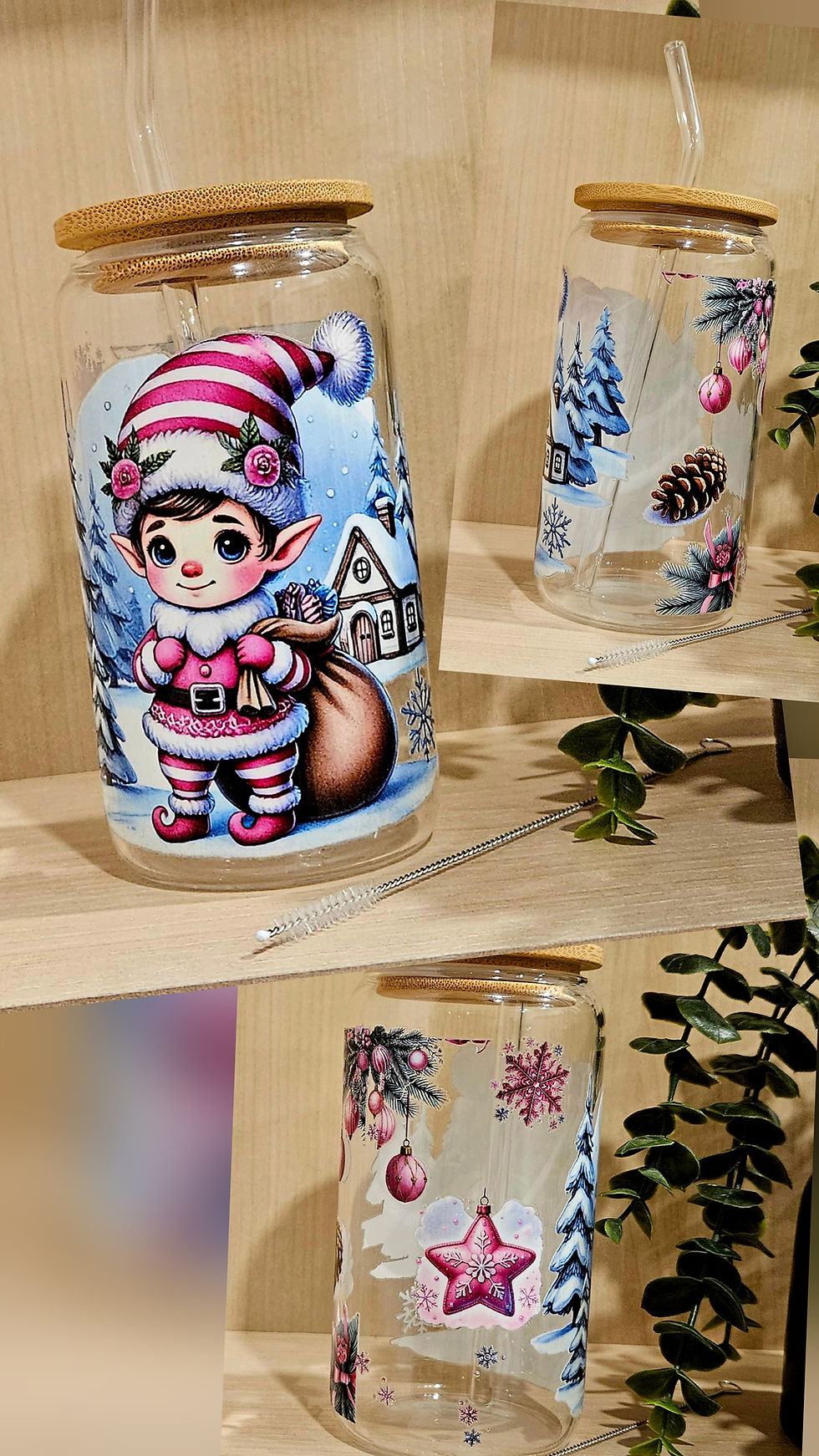 Miniature : Gobelet en verre clair