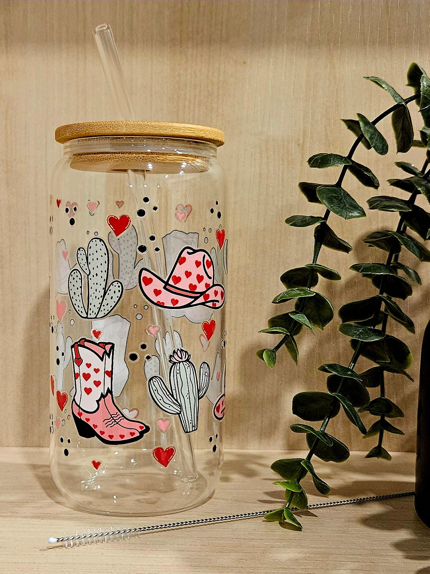  Gobelet en verre clair