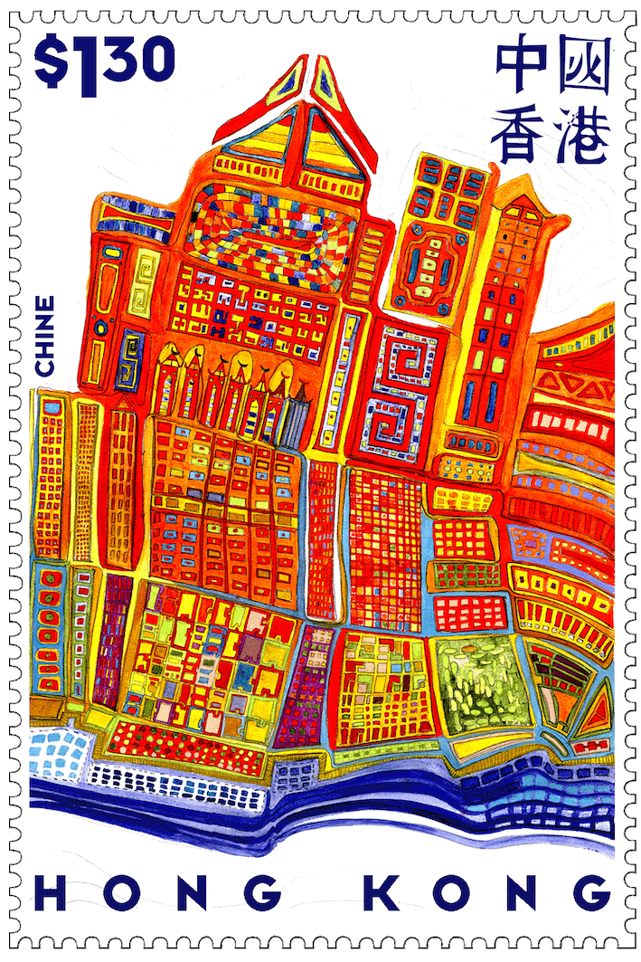 Timbre de Hong Kong