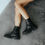 Miniatura: Zapatos altos con cordones