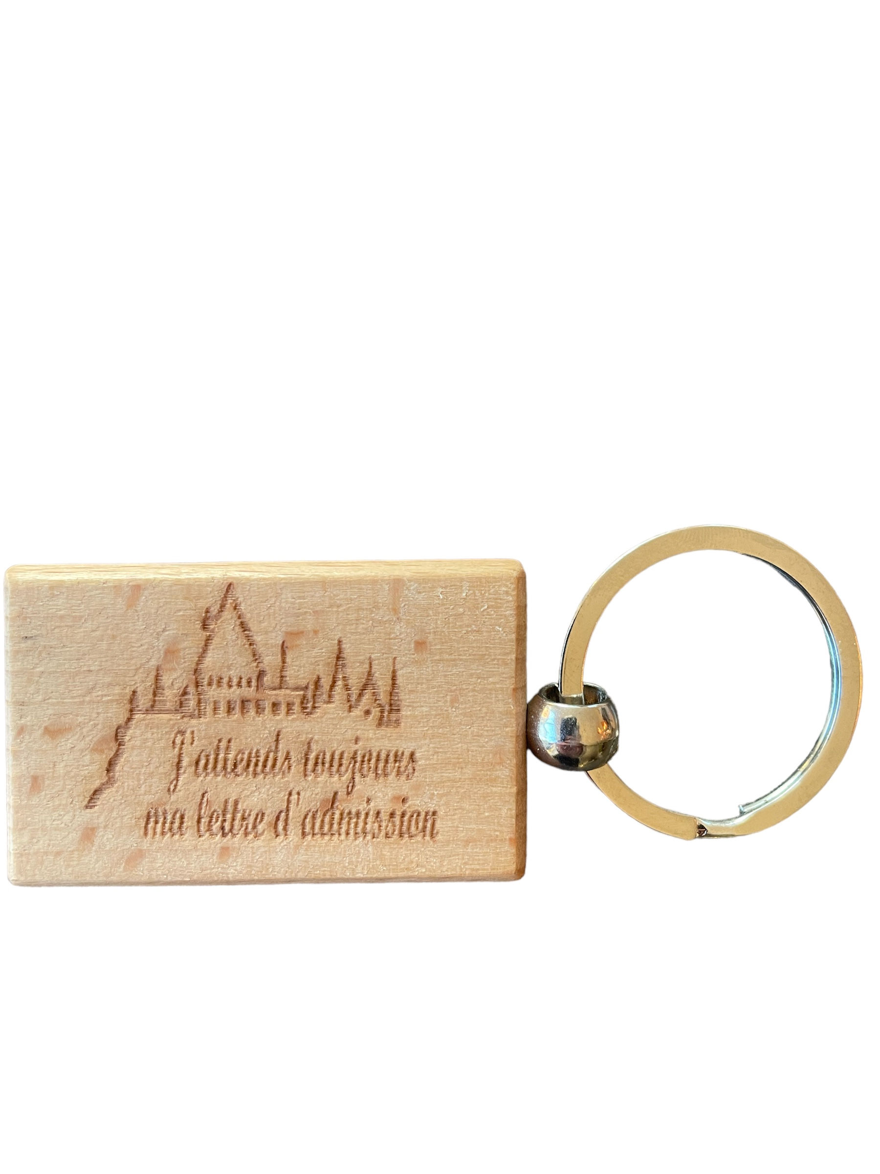 Porte clé lettre poudlard