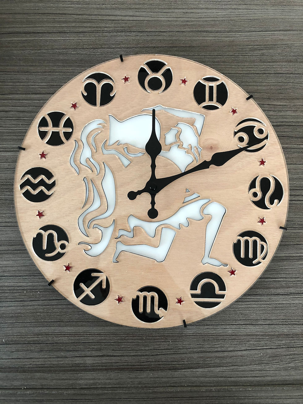 Miniature : Horloge Verseau