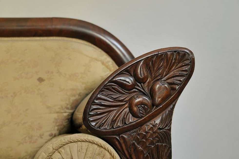 Miniatura: 159. Sofa Biedermeier