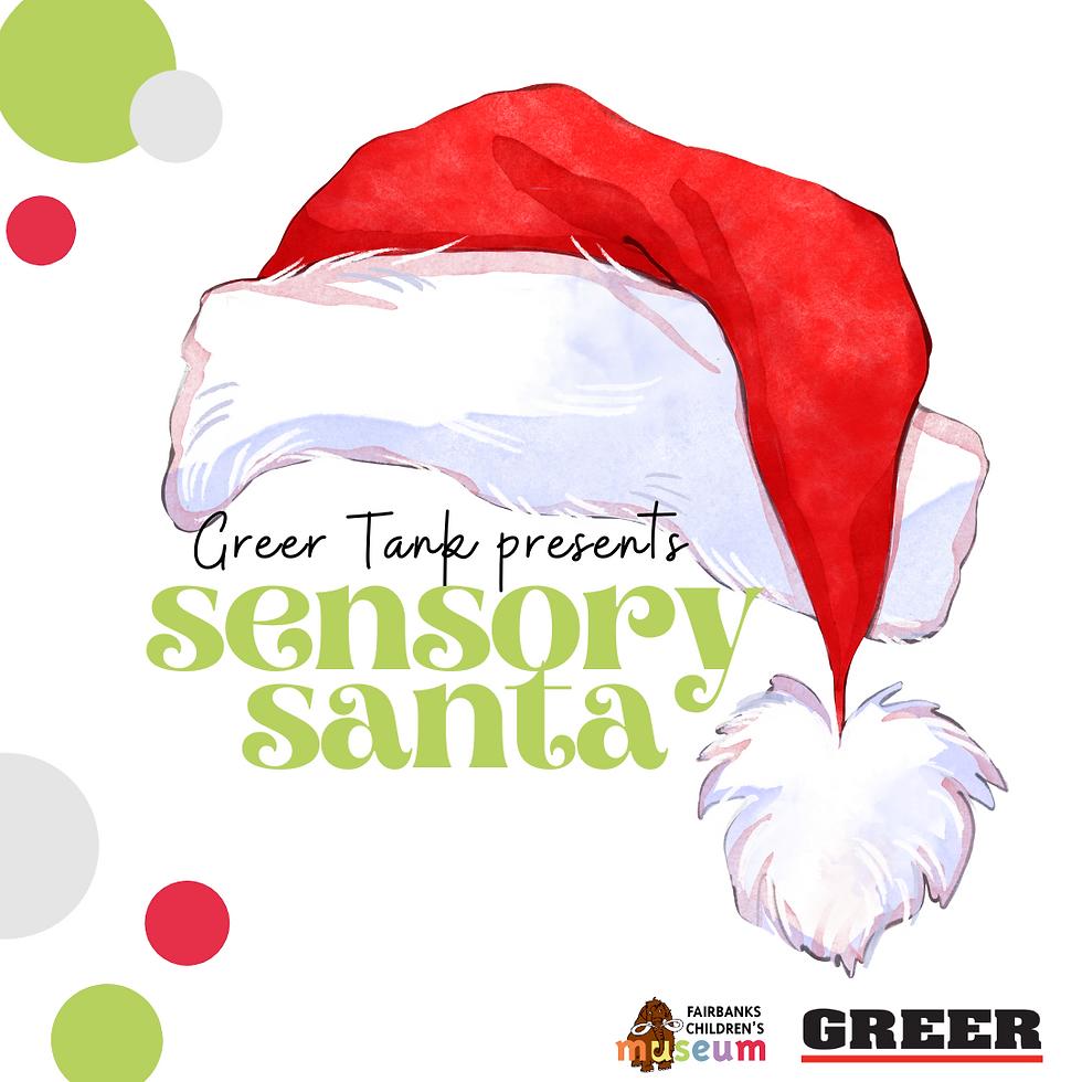 Sensory Santa at the Fairbanks Children's Museum