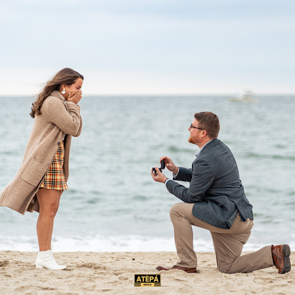 William & Bri’s Surprise Beachfront Proposal – Bay Head, NJ