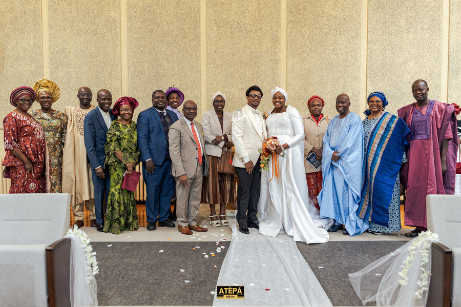 The Ojo’s Church Wedding – Trinity-on-Main, New Britain, CT, photo 10 — Atèpá Media