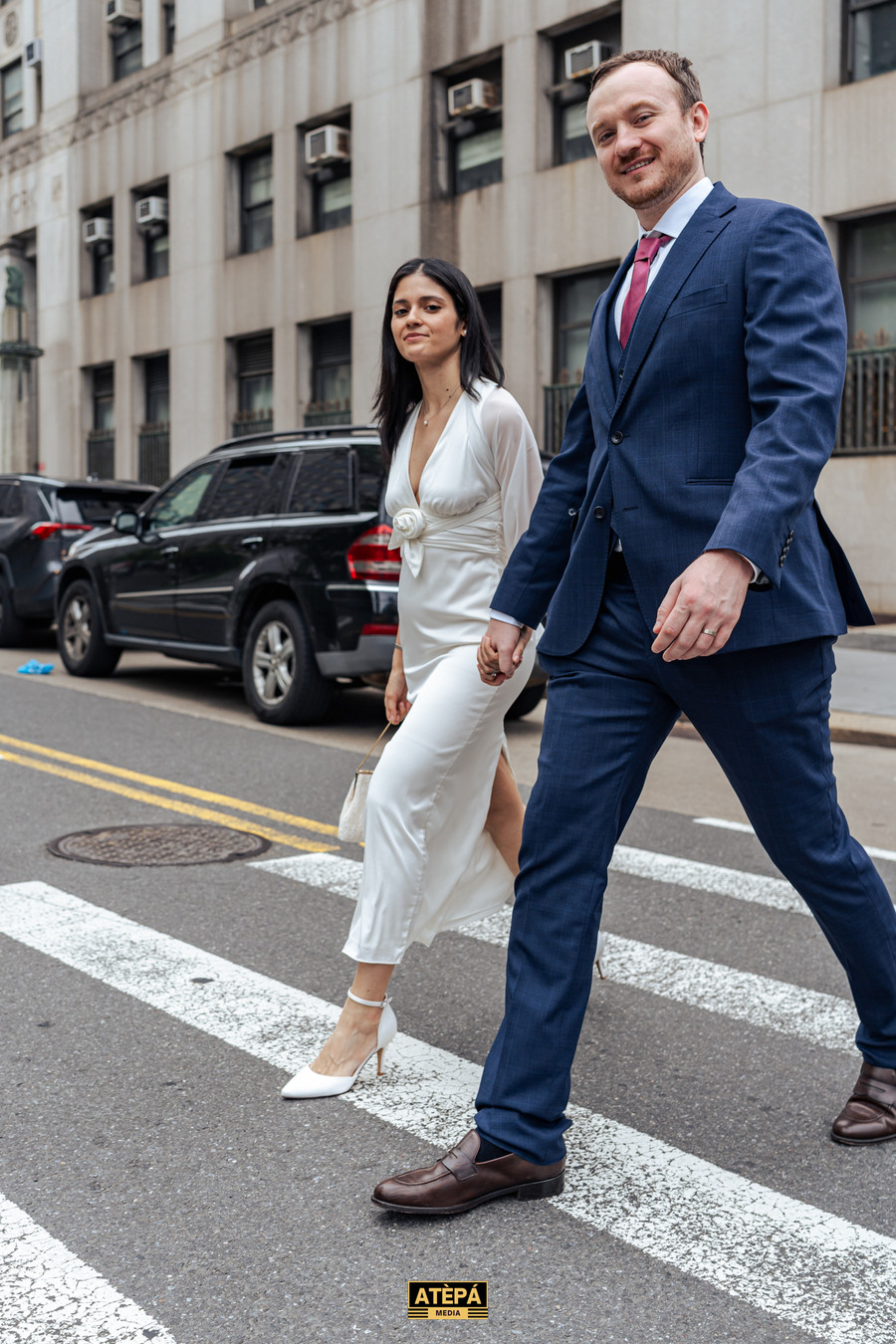 Amanda & Edward’s Elopement – Manhattan City Hall, photo 24 — Atèpá Media