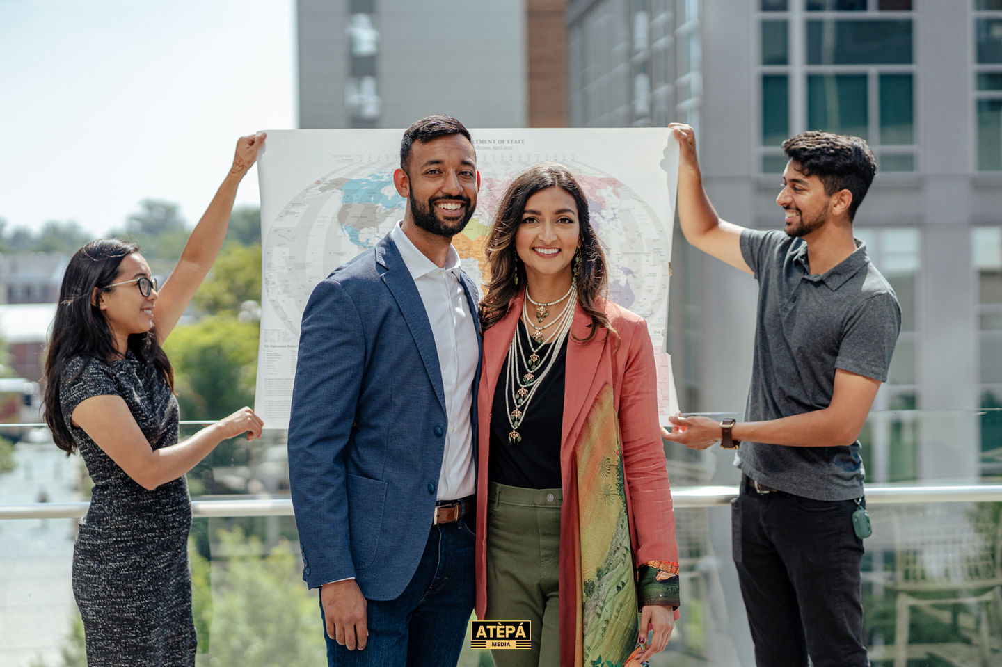 Mayeen's Diplomatic Assignment Send-Off – Origin Ballston Photoshoot | Arlington DC Portrait Photogr